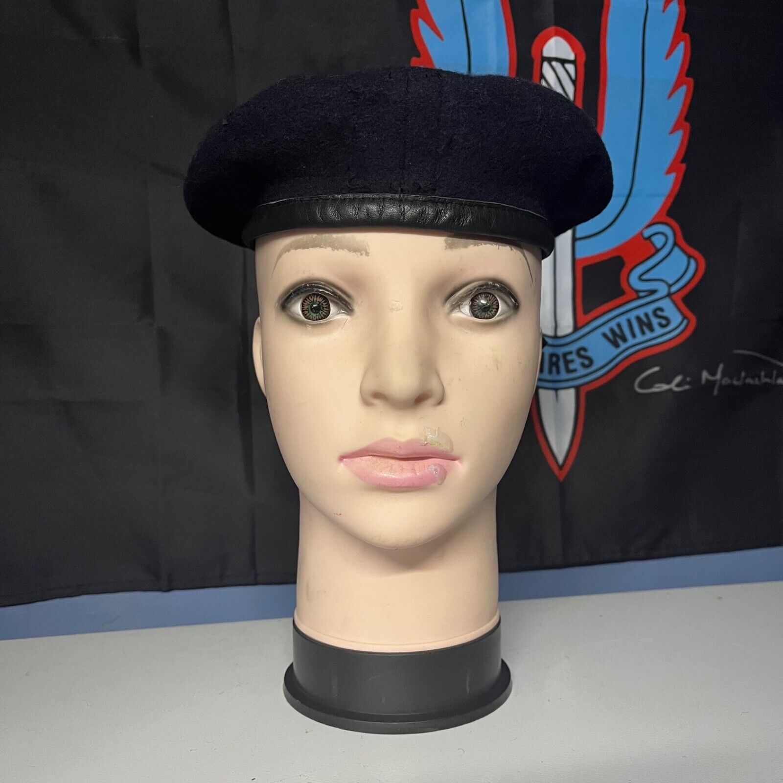 Dark Blue Beret All Regiments & Corps British Military Issue Used Surplus Army