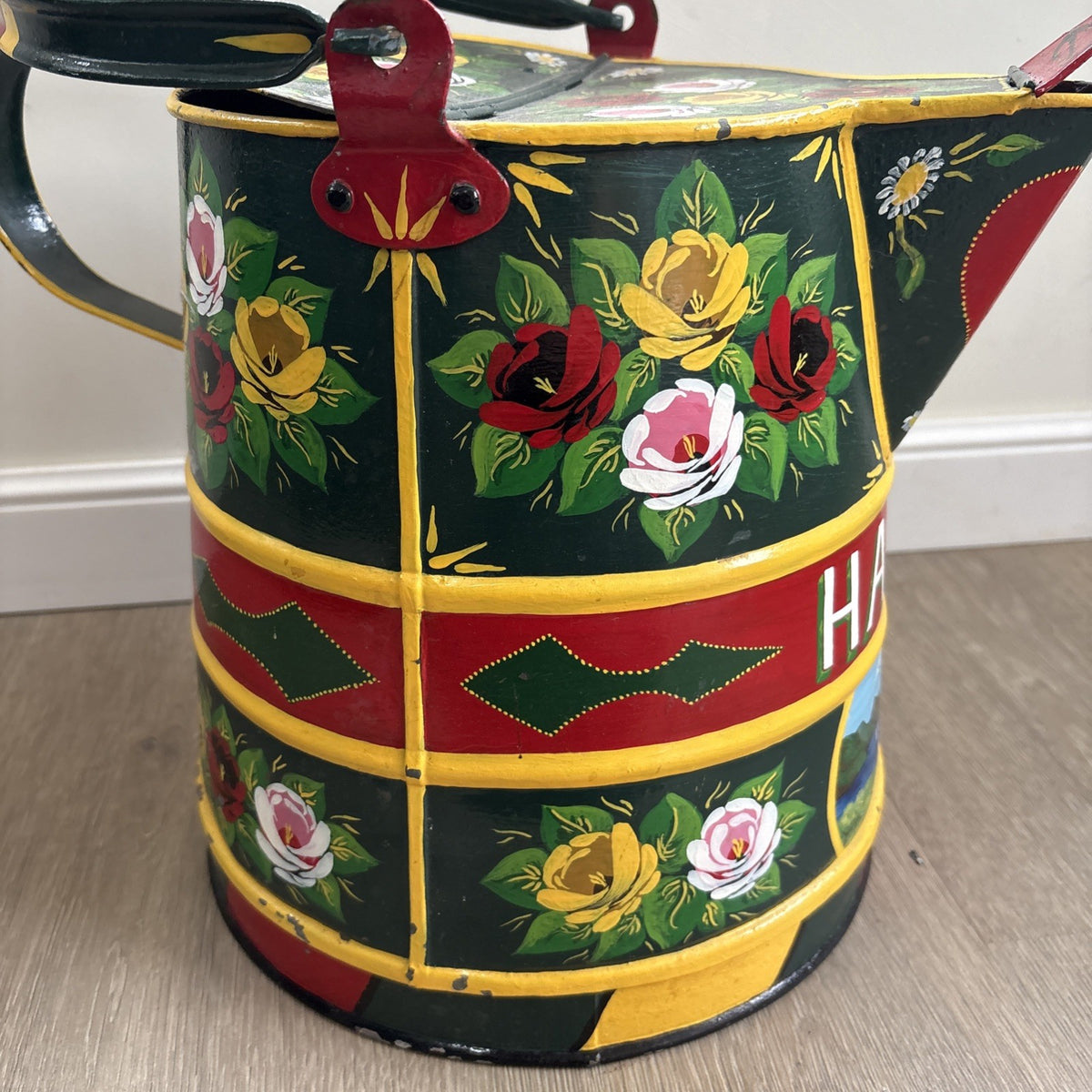 Beautiful Barge Ware / Canal Ware Buckby Canal Boat, Narrow Boat HAWK