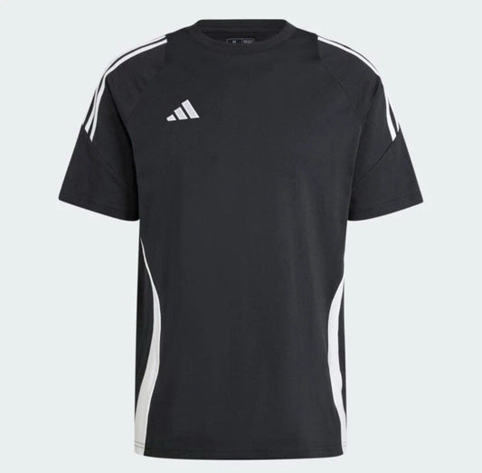 Adidas Tiro 24 Sweat T-Shirt Football Mens Black Size Large New With Tags