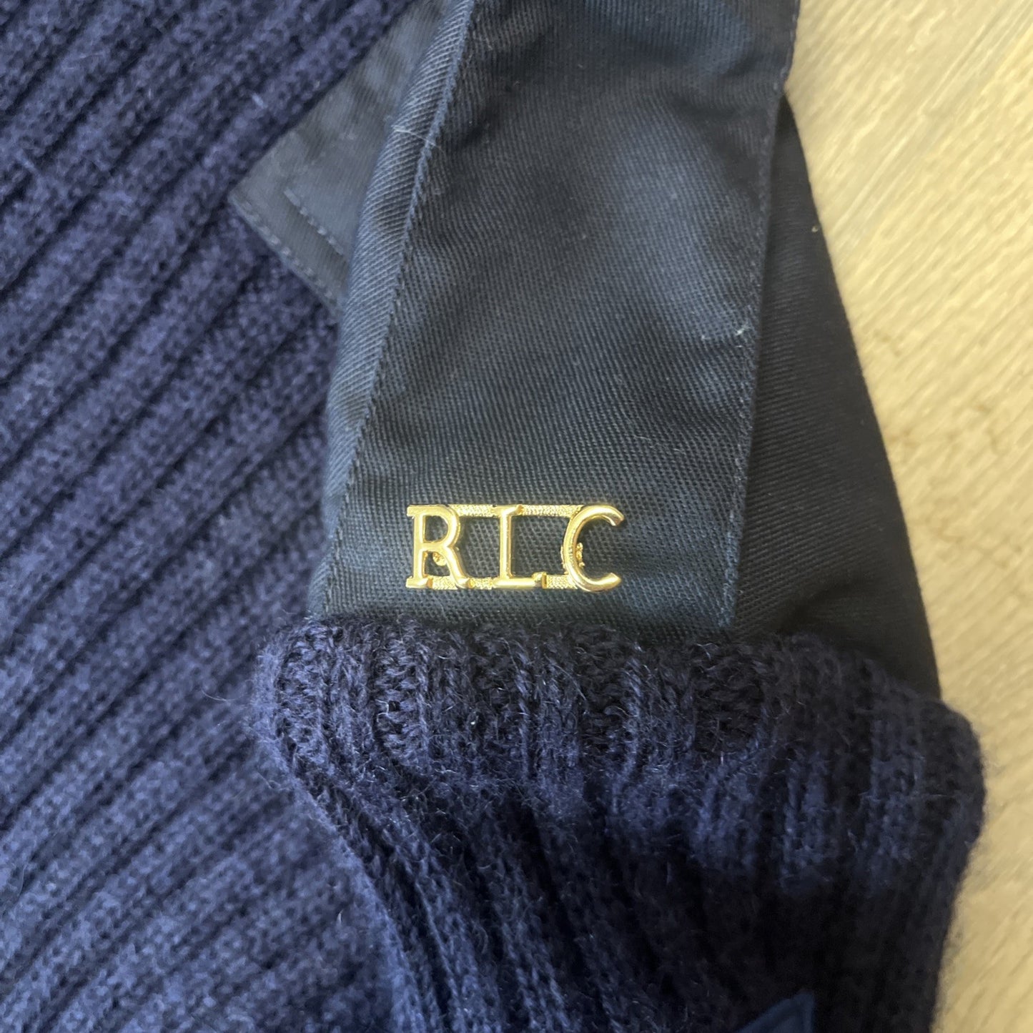 British NATO Navy Blue Wool Pullover Jumper Crew Neck Military Surplus Size 118