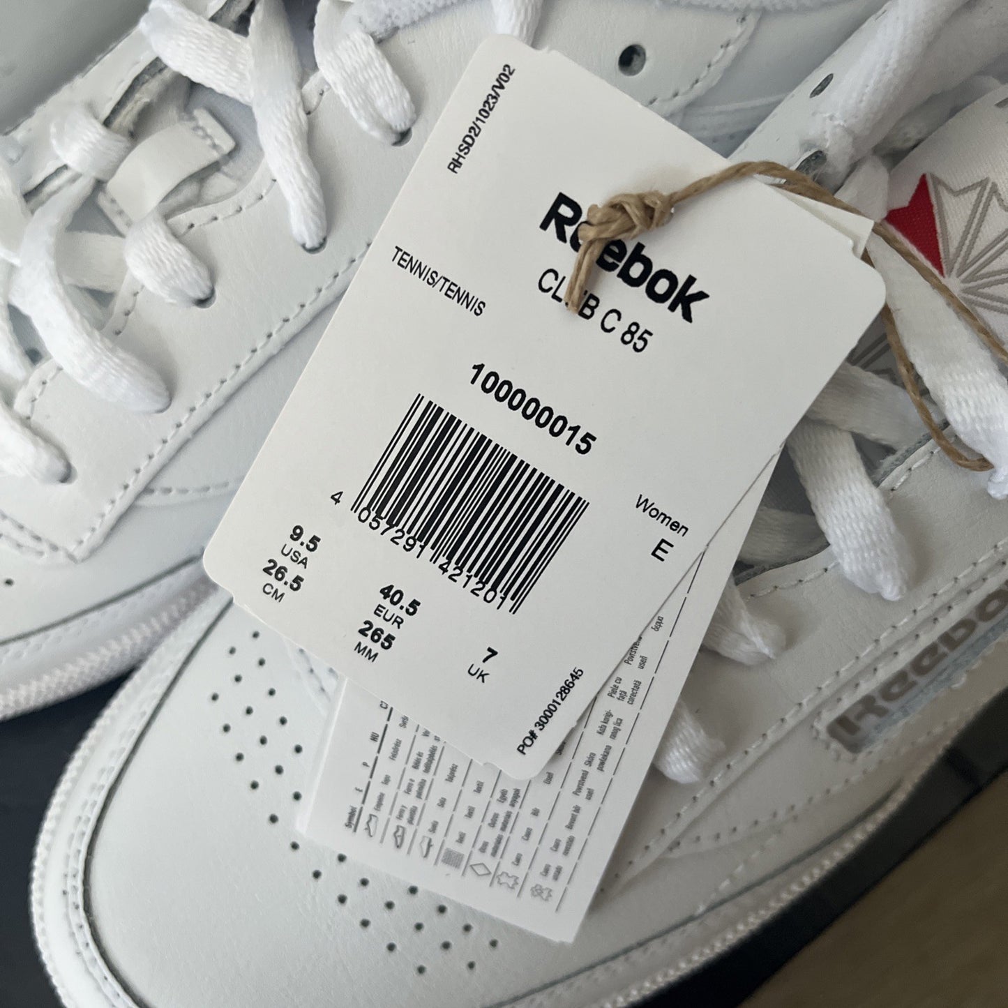 Reebok Club C 85 Women’s Trainers New In Box UK Size 7 White Tennis