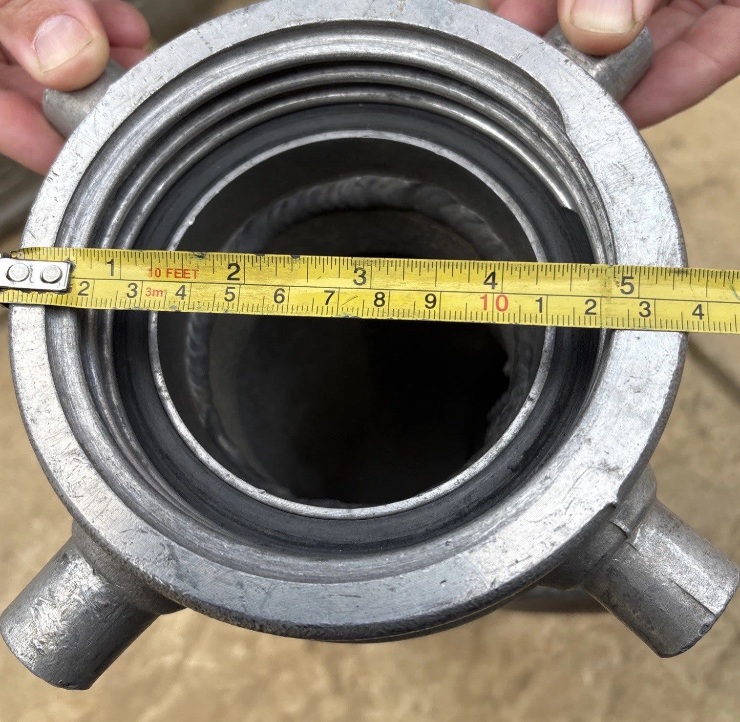 Fire and Rescue  Flood Pumping Low-Level Strainer 4” Appliance irrigation