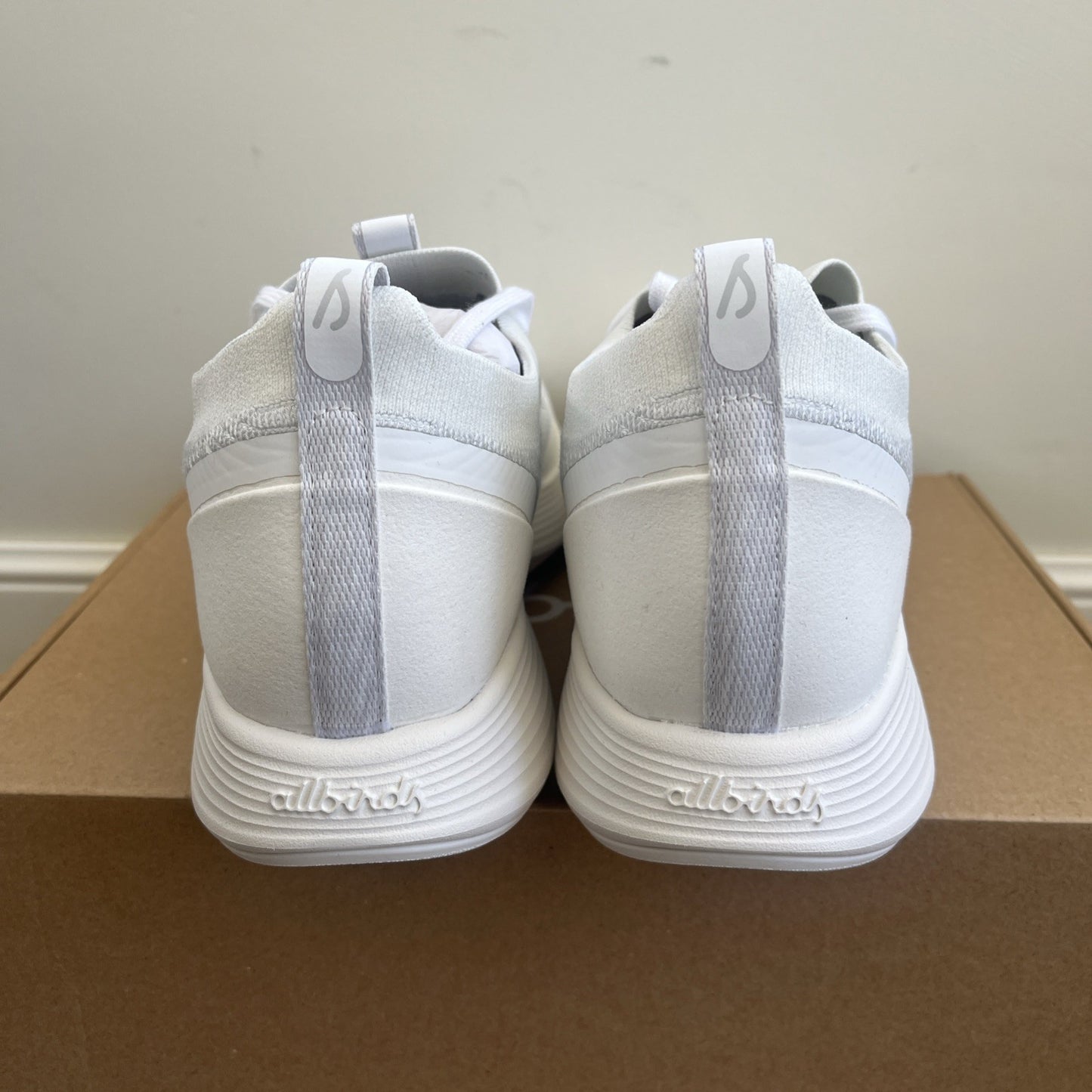 Allbirds Women's Strider Blizzard UK Size 7 White Trainers New In Box Ladies