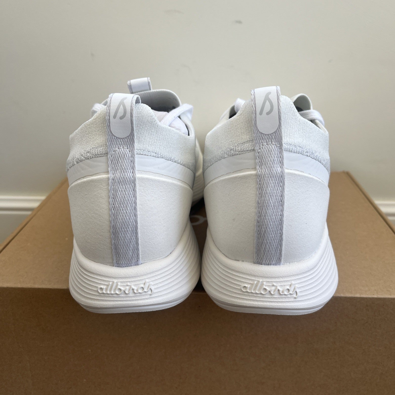 Allbirds Women's Strider Blizzard UK Size 7 White Trainers New In Box Ladies