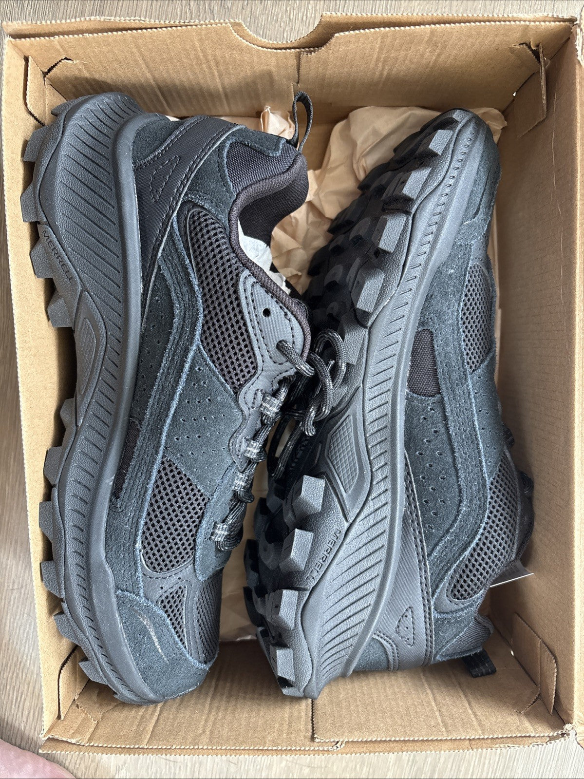 Merrell speed strike 2 trek  Black Lace up New In Box Size 6.5