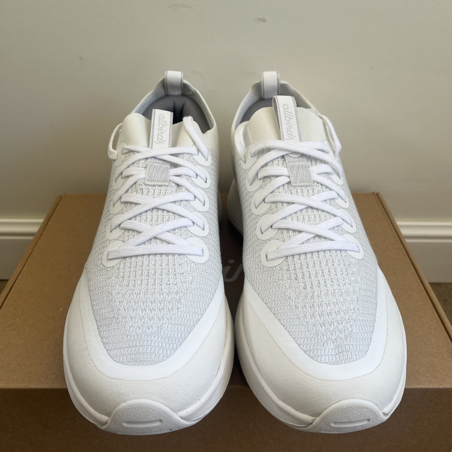 Allbirds Women's Strider Blizzard UK Size 7 White Trainers New In Box Ladies
