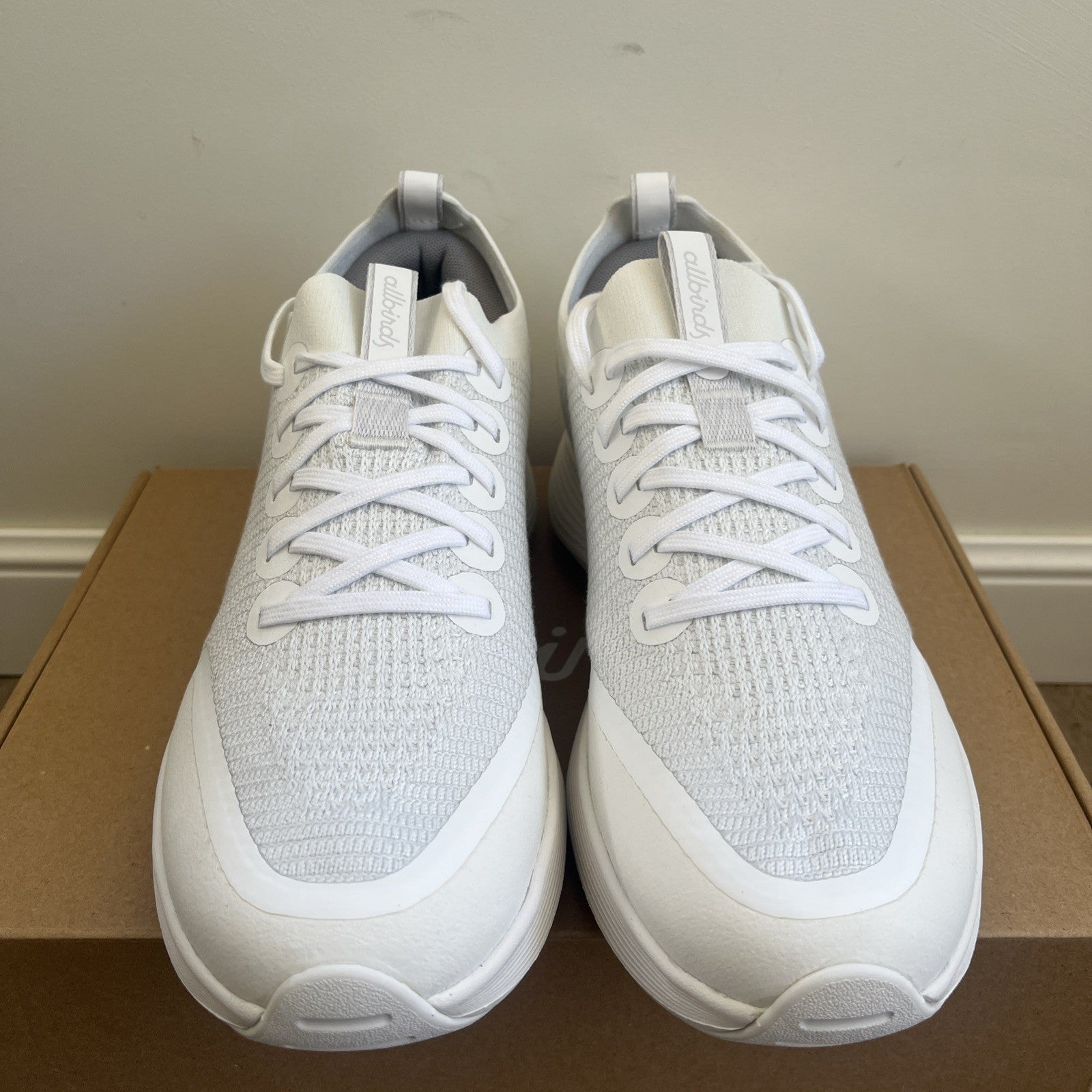 Allbirds Women's Strider Blizzard UK Size 7 White Trainers New In Box Ladies