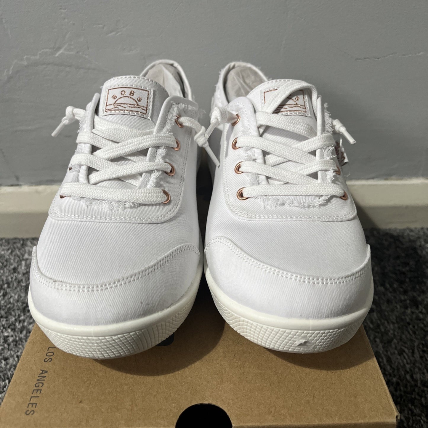 Skechers Bobs B Cute White Ladies Shoes Pumps UK Size 6 EU 39 Memory Foam