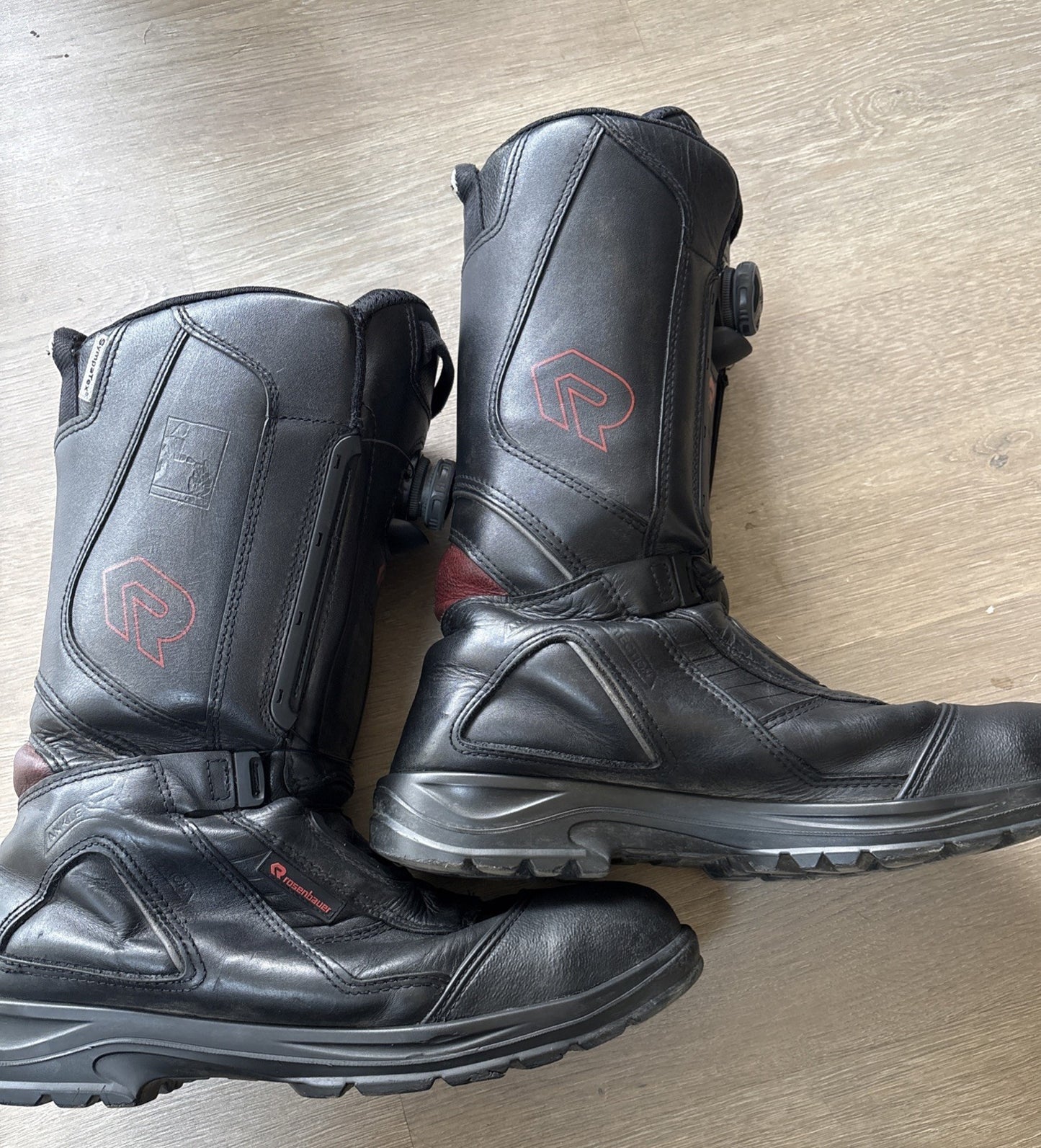 Rosenbauer Firefighter Boots UK 12 Fire Rescue Safety Leather Boots