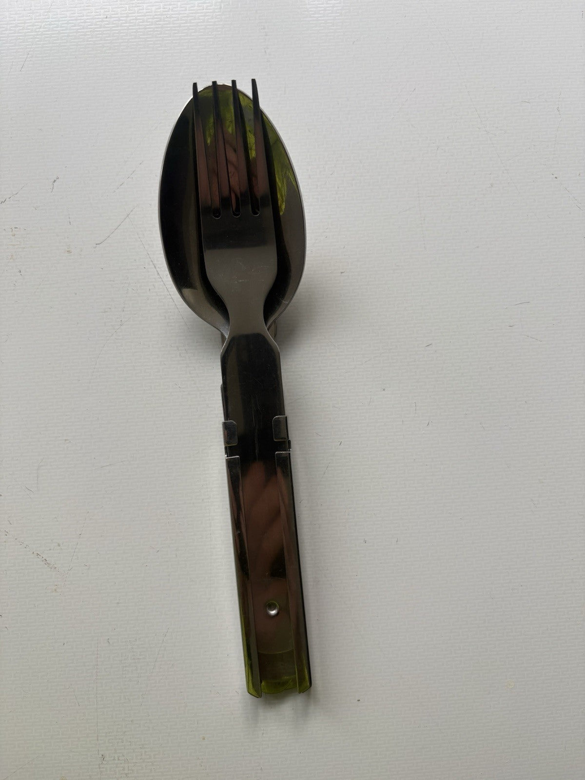 Army Knife Fork Spoon Set Camping Kit Eating Dining Utensil Camping