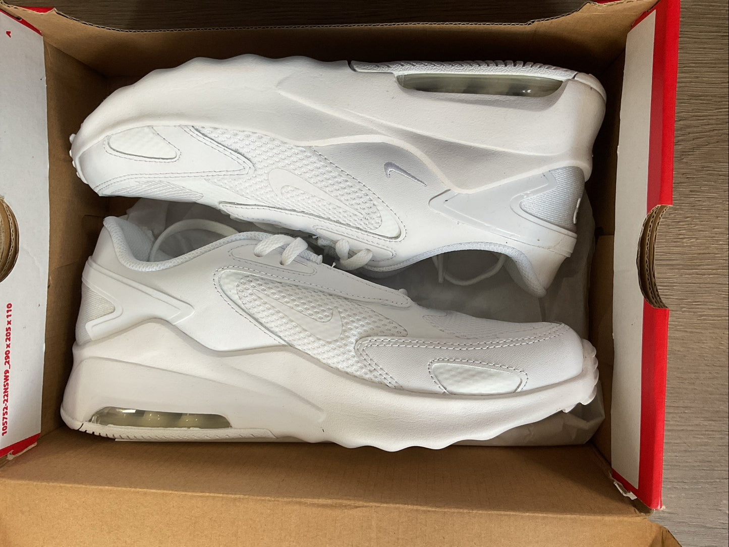 Nike Air Max Bolt White Unisex Kids Teenager Trainers UK Size 6 Y