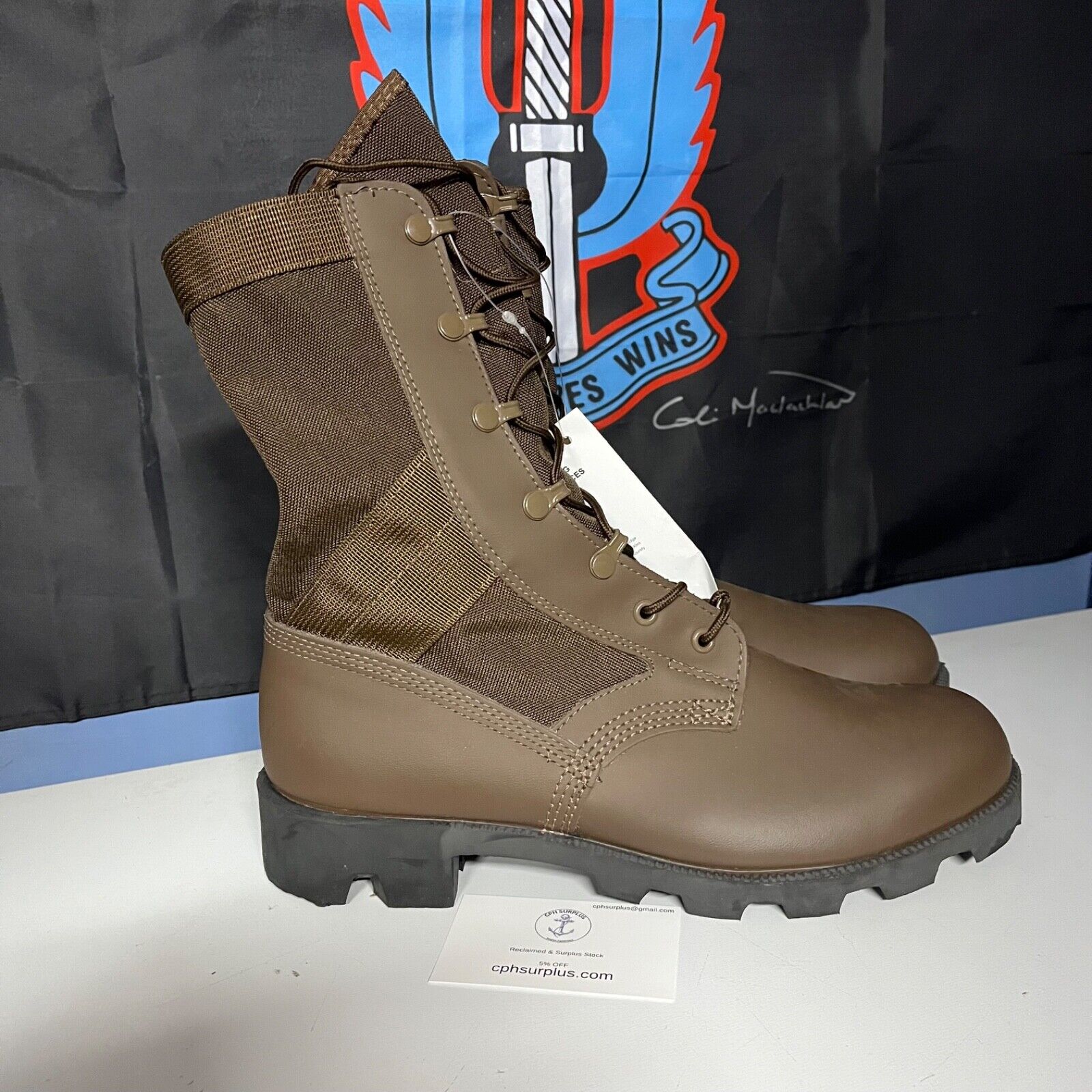 Wellco  Jungle Boots Hot Weather WP Brown Black British Army NEW - UK Sizes