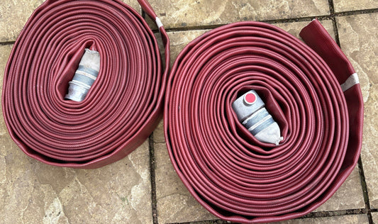 Angus Duraline  Lay Flat Fire Hose 70mm x 23m Flood Fire Appliance Irrigation ￼