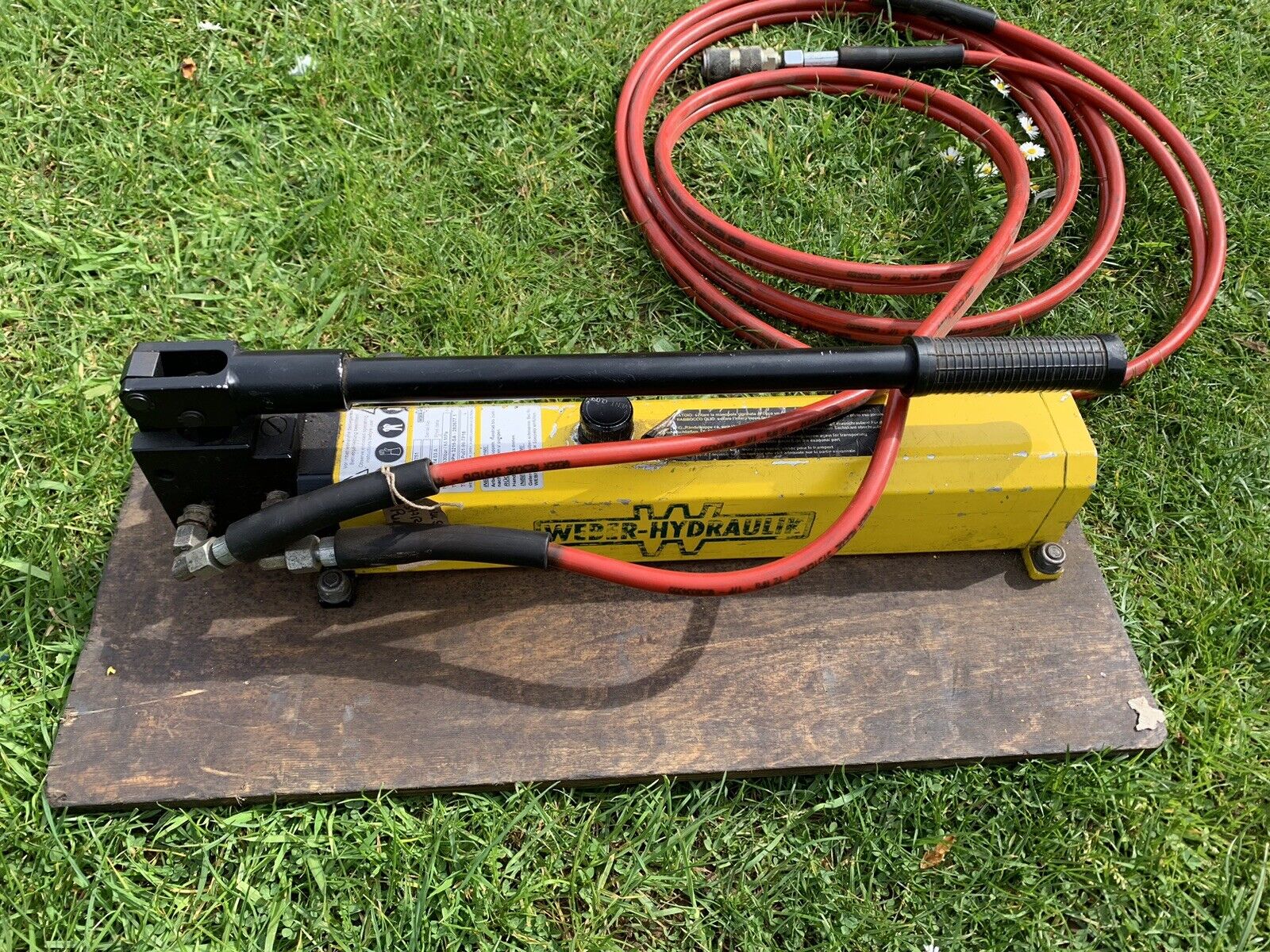 Jaws Of Life Rescue Hand Operated Pump Weber Holmatro Lukas Motor Racing Rescue