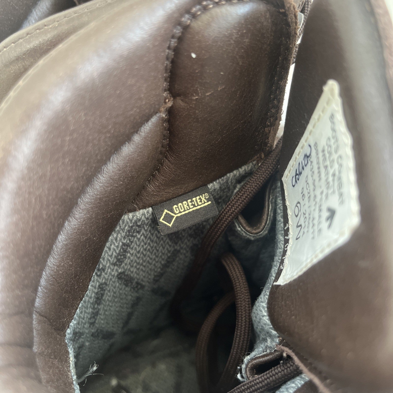 Karrimor SF Vibram Sole Combat Boots Womens Brown Goretex Size UK 6W Used