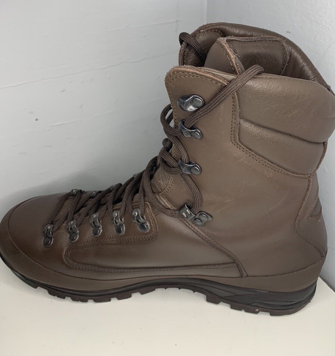 KARRIMOR Brown Size 12M Combat Boots British Army Cold Wet WEATHER G1 Walking