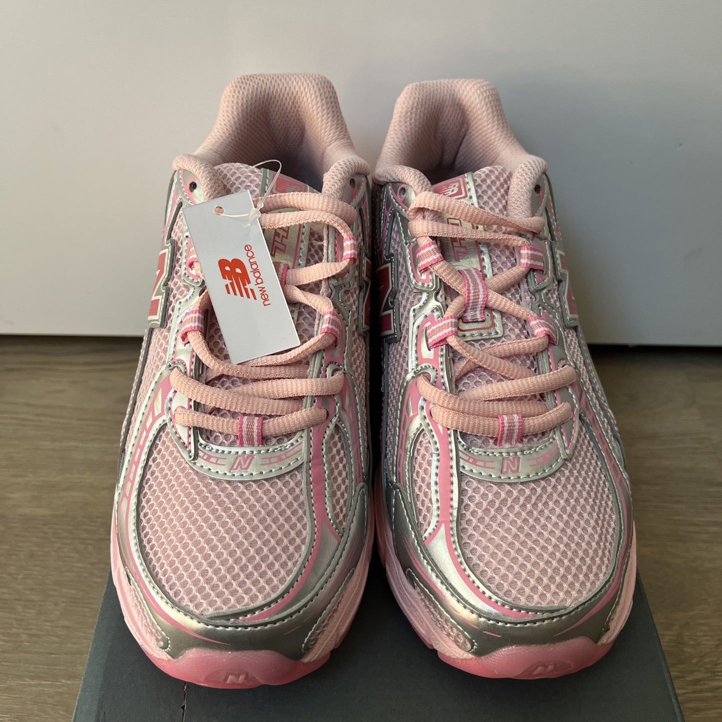 NEW BALANCE Pink & Silver 740 Trainers UK Size 6 Brand New U740AP2 Trainers NB