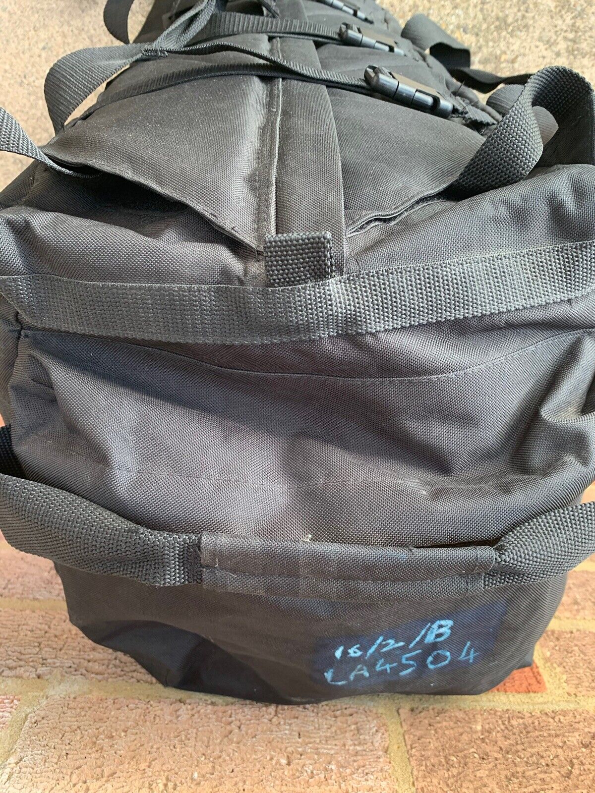 British Army Deployment Bag Operational Travel Rucksack 100 Litre Black Grade 2