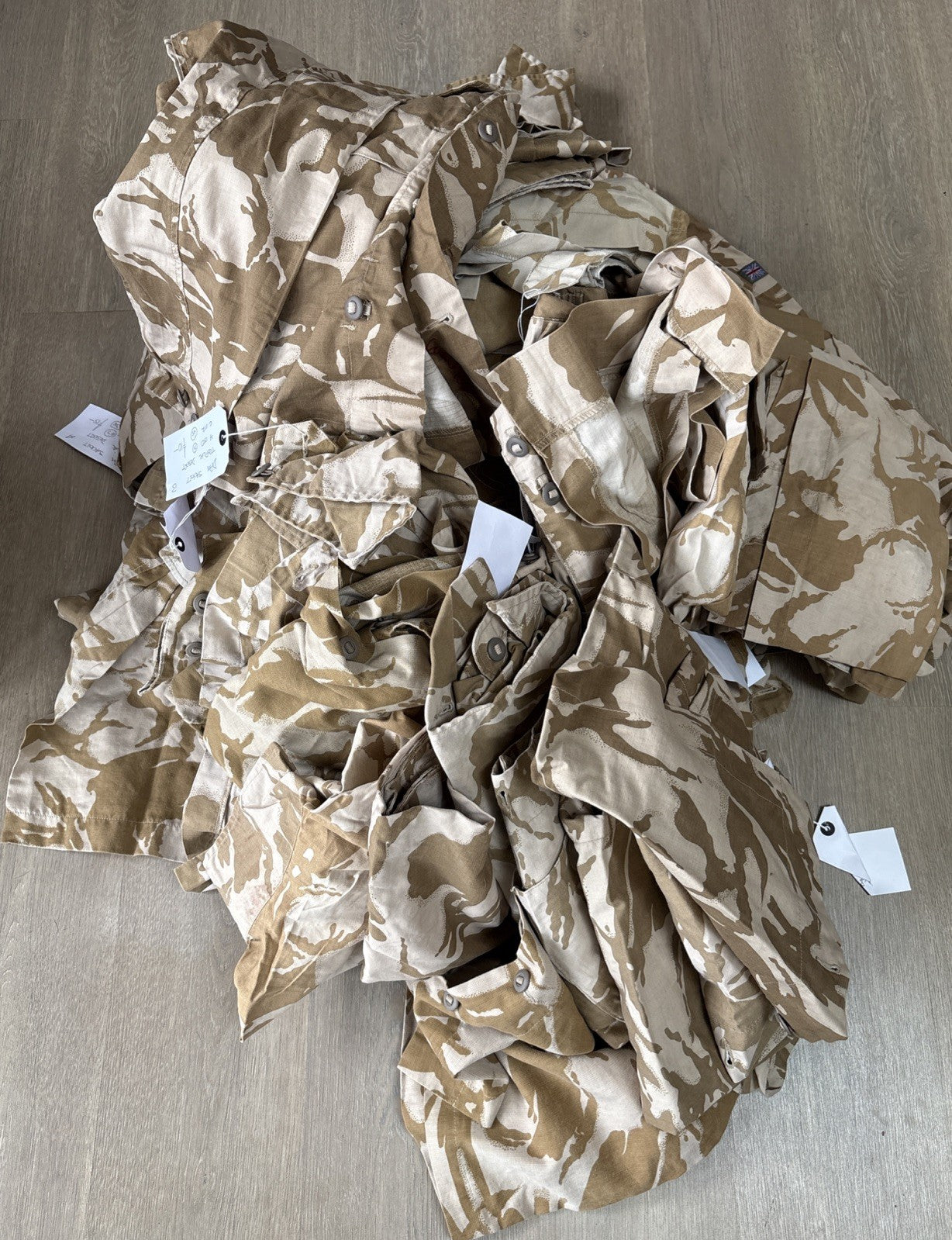 BUSINESS OPPORTUNITY BRITISH ARMY DESERT SHIRT DPM CAMO TROPICAL COMBAT SALE