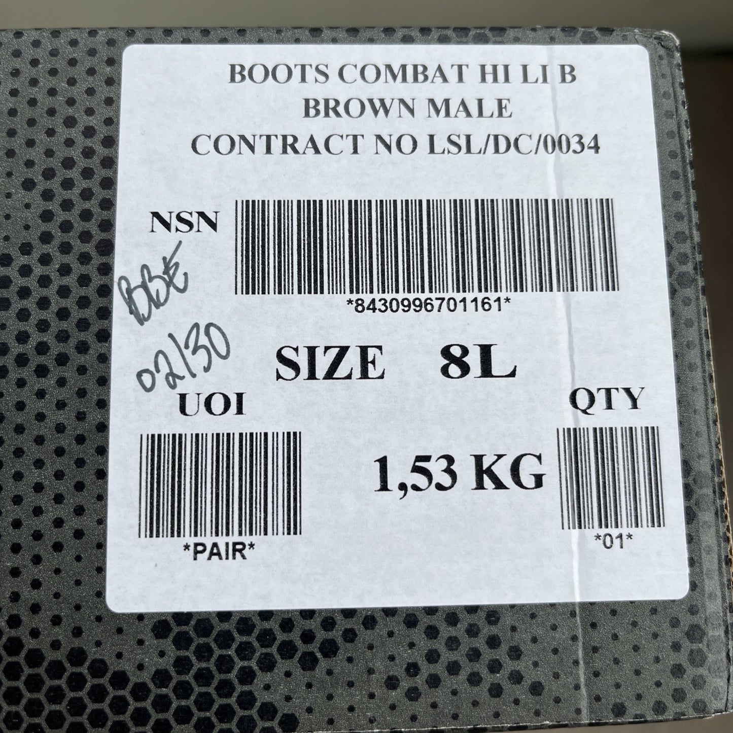 AKU Goretex Boots Military Combat Army Surplus Waterproof Cadet UK 8L Brand New