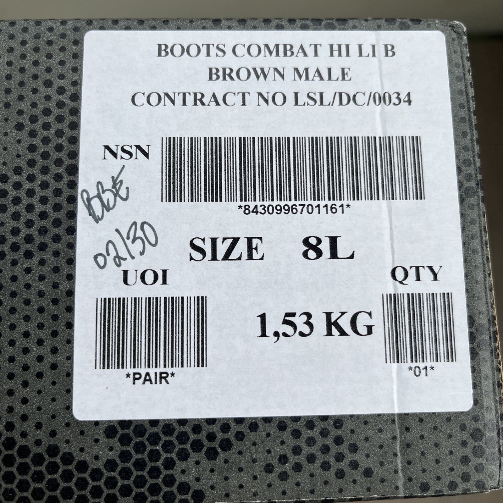 AKU Goretex Boots Military Combat Army Surplus Waterproof Cadet UK 8L Brand New