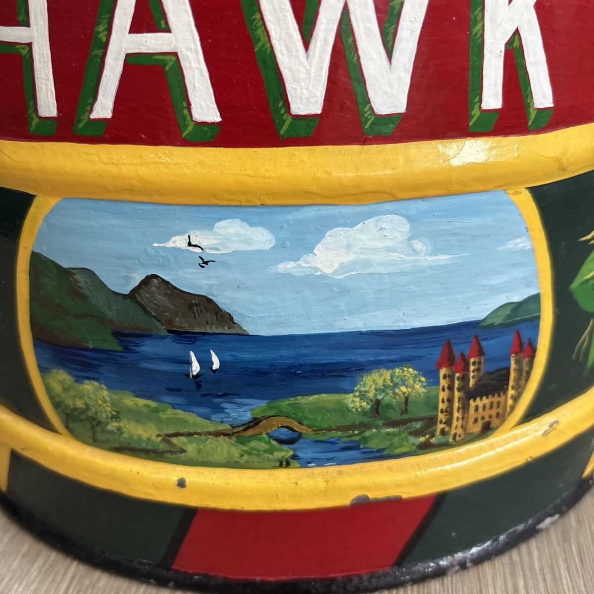 Beautiful Barge Ware / Canal Ware Buckby Canal Boat, Narrow Boat HAWK