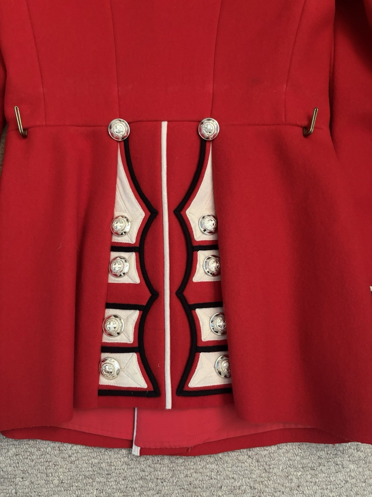 Coldstream Guards Red Tunic British Army Issue Footguard Ceremony Jacket Fashion