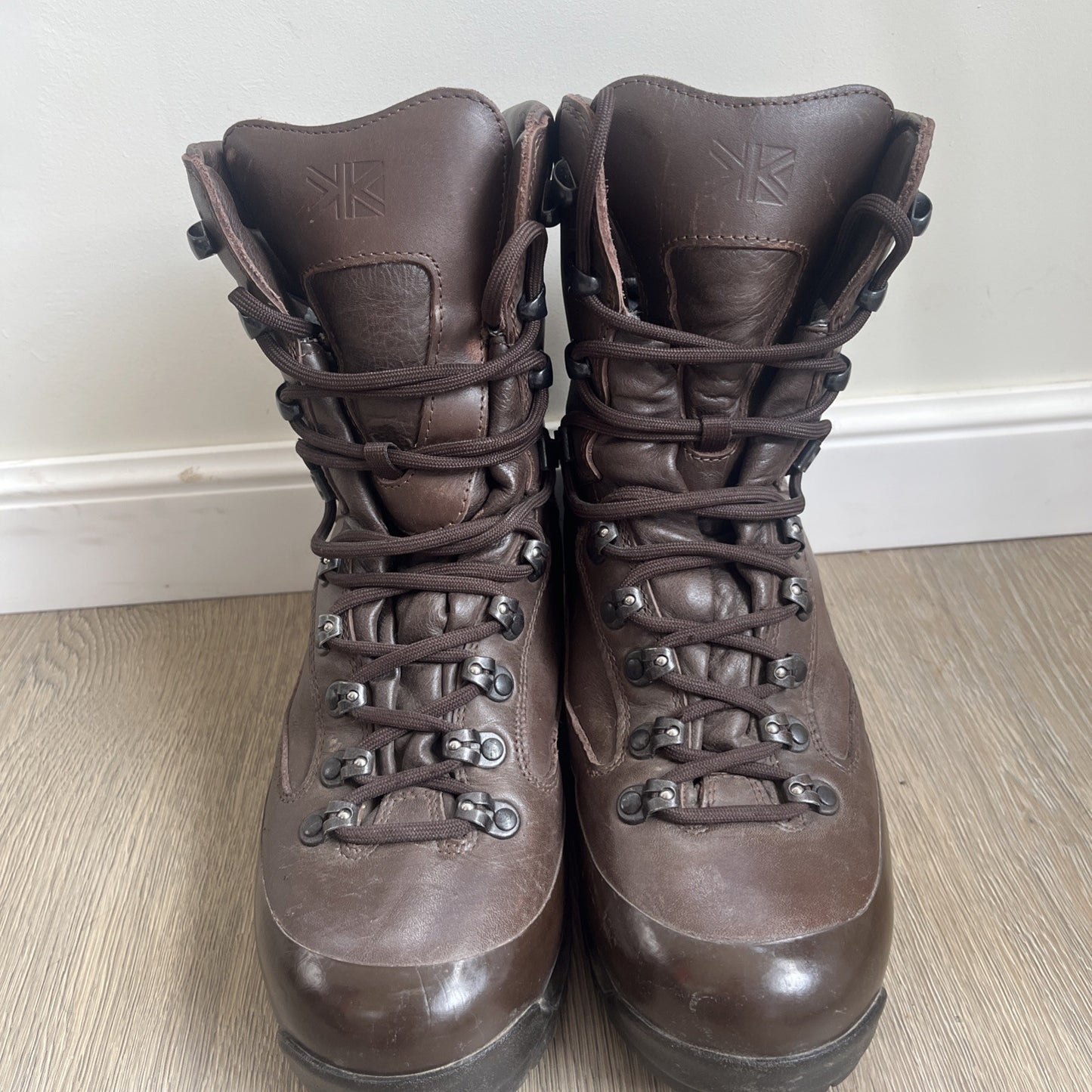 Karrimor SF Vibram Sole Combat Boots Womens Brown Goretex Size UK 6W Used