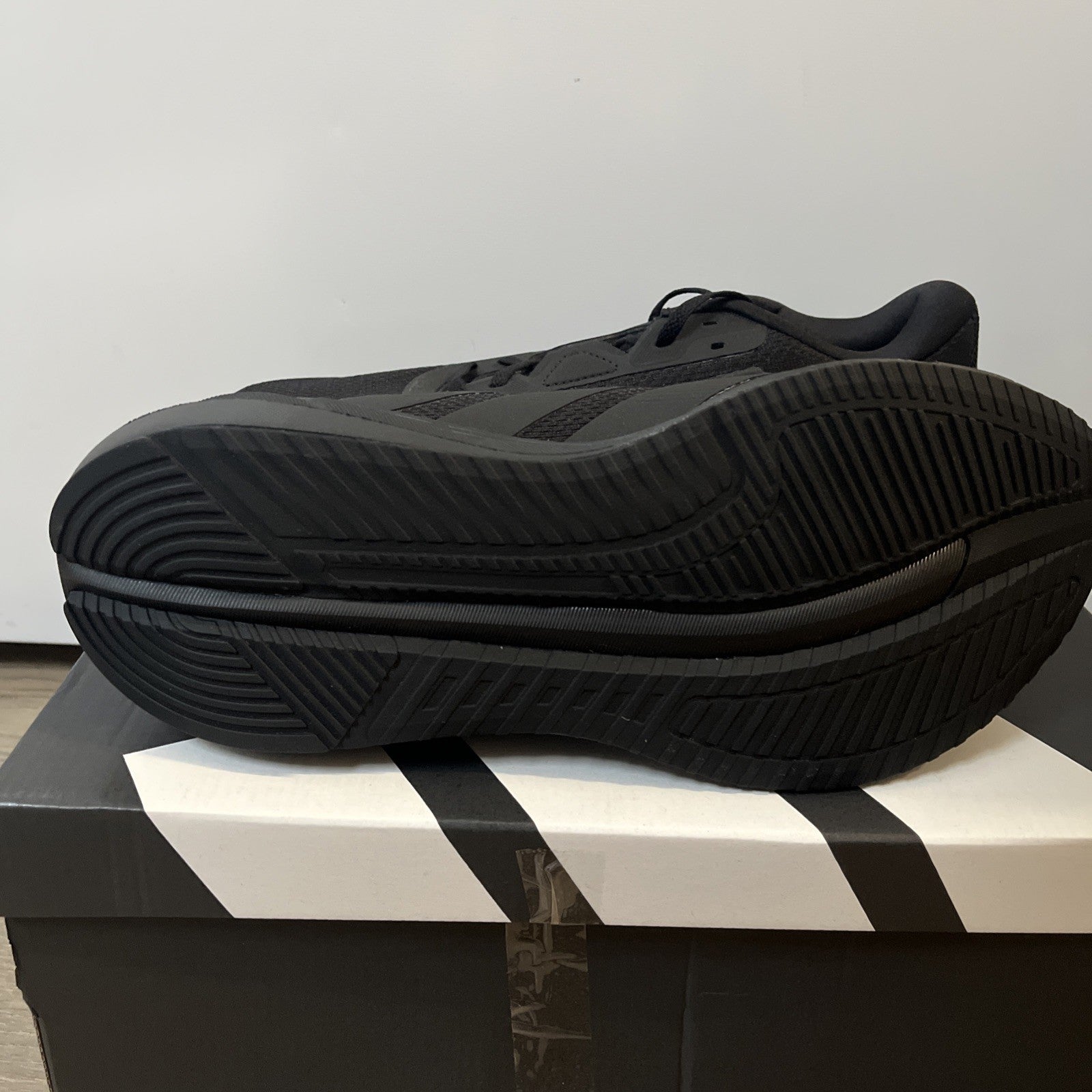 adidas Galaxy 7 Mens Trainers Black Cloudfoam Comfort Sneakers Running UK Size 8