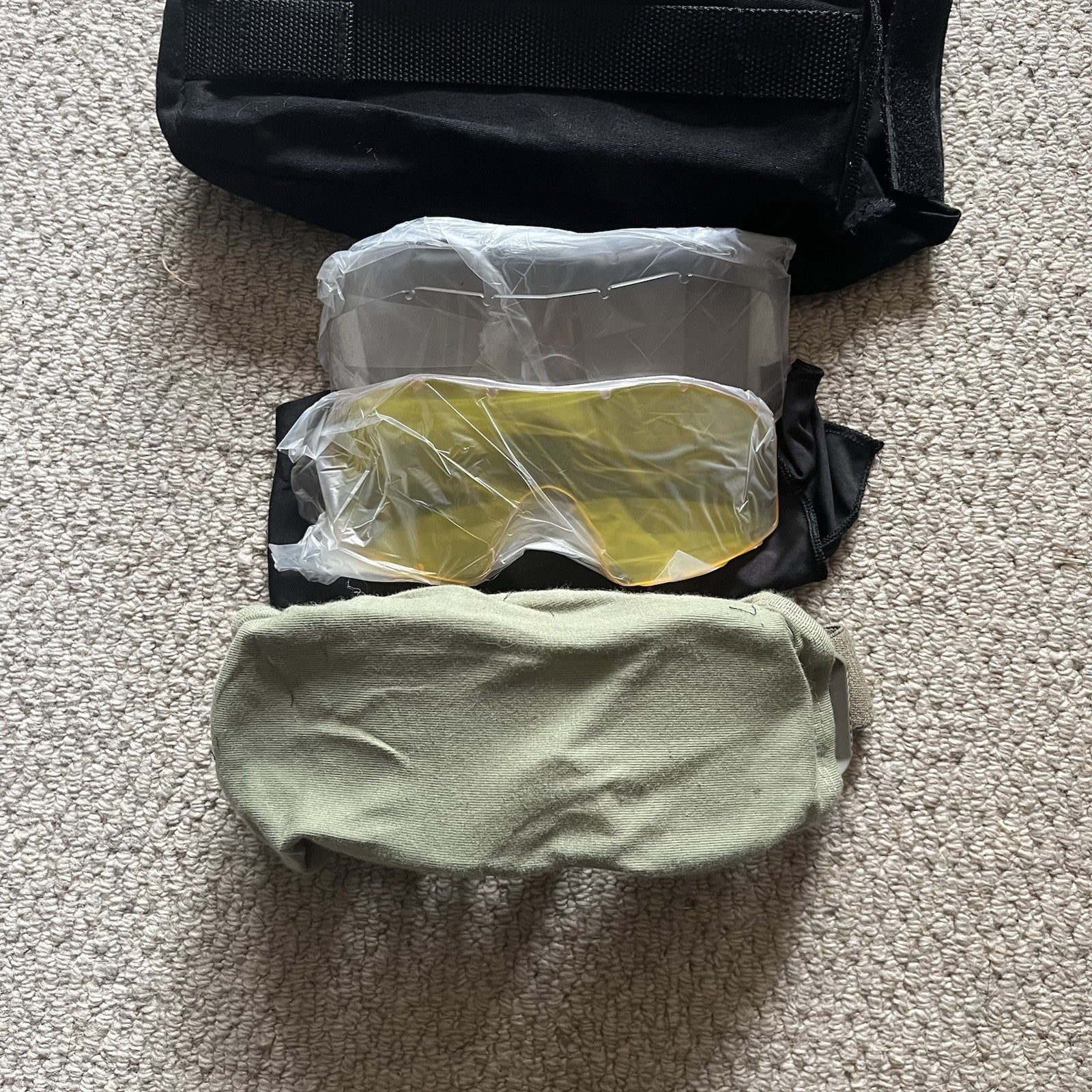 Genuine British Army  Surplus Revision Wolf Spider Military Goggles Glasses