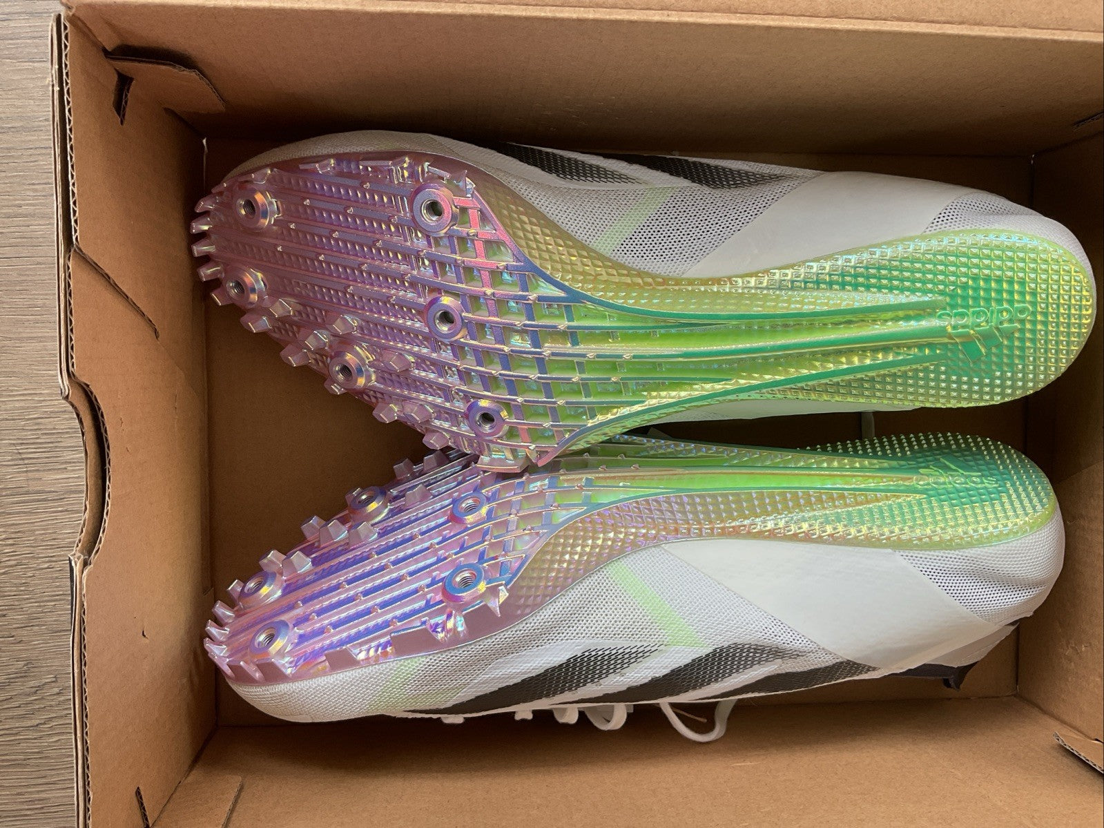 Adidas Adizero Finesse Size 9 BNWT WHITE TRACK AND FIELD