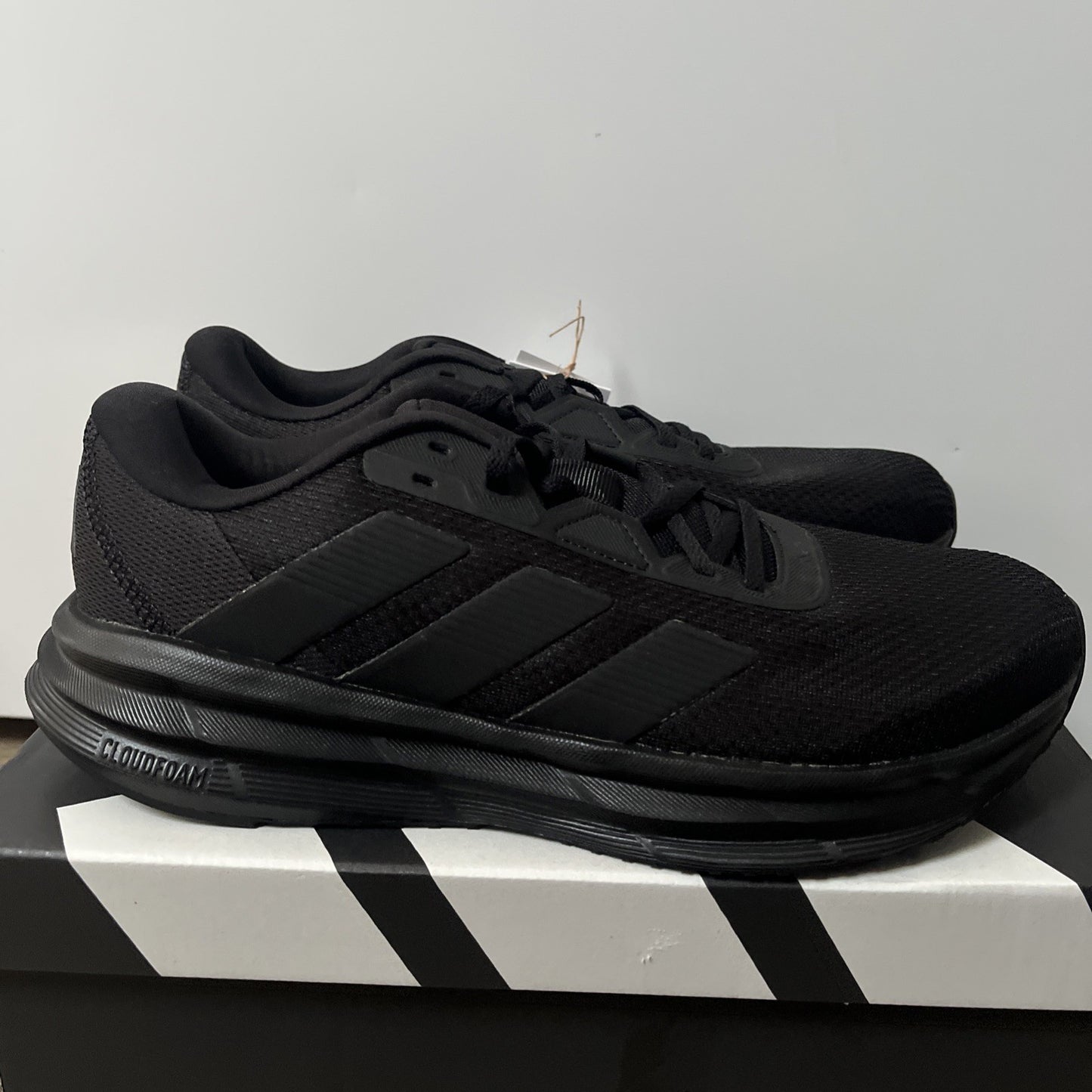 adidas Galaxy 7 Mens Trainers Black Cloudfoam Comfort Sneakers Running UK Size 7