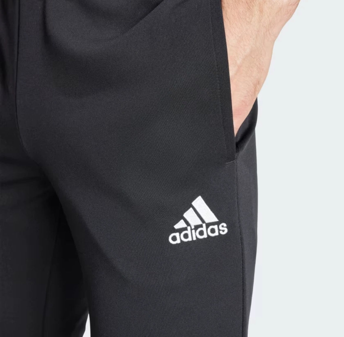 Adidas Mens ENT 22 Training Joggers Black Football Gym Running - Sizes