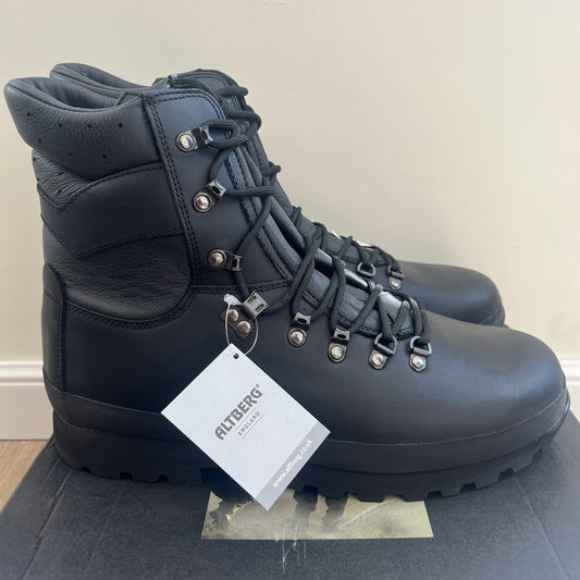 ALTBERG Army Boots Sizes High Liability Defender Combat Black - Brand New - Sizes