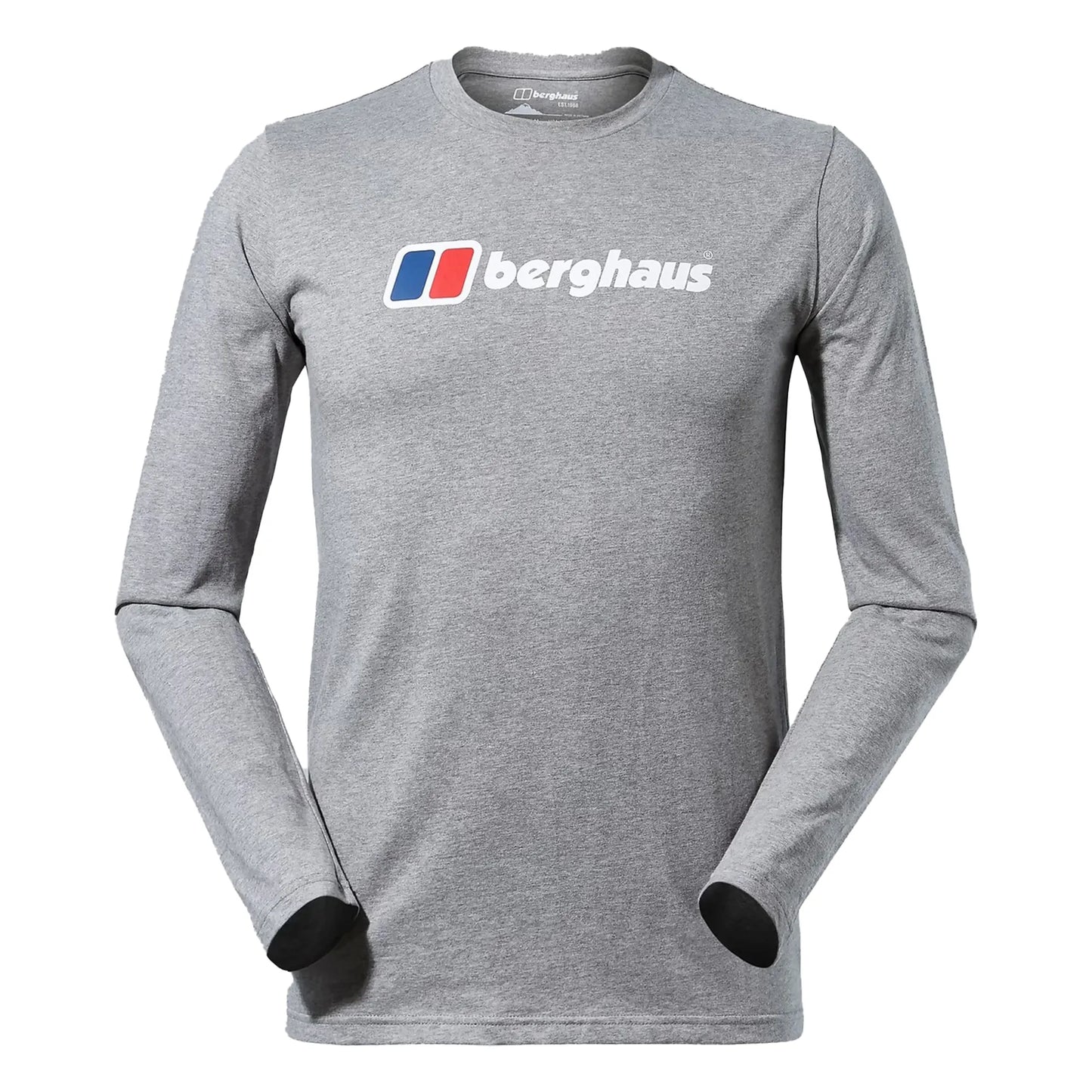 Berghaus Long Sleeve Grey T-Shirt Outdoors - Brand New