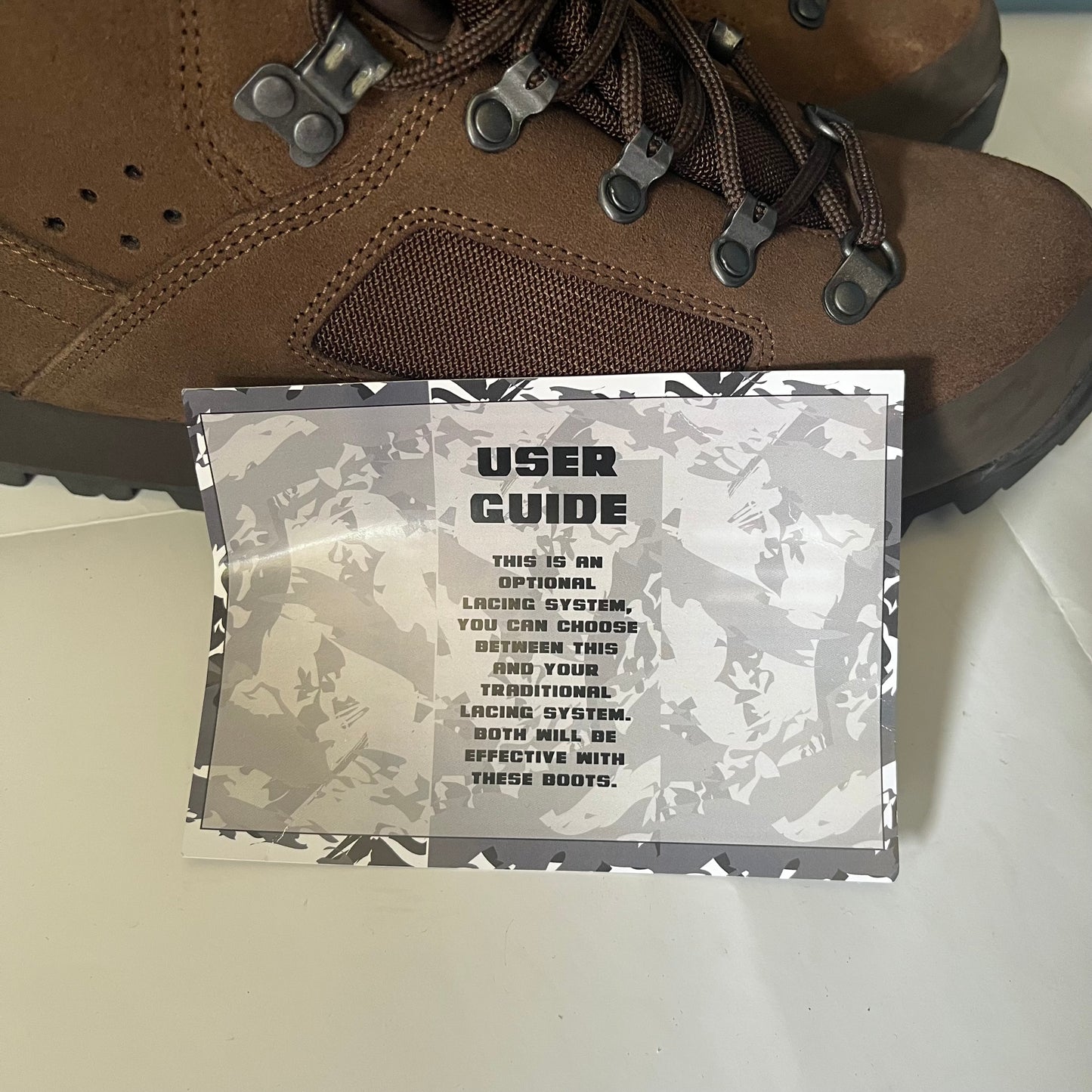 ITURRI Desert Brown Suede High Liability Boots British Army Surplus Male - UK 10M