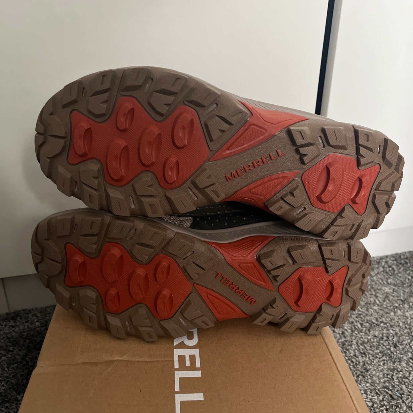 Merrell Speed Strike 2 Outdoor Hiking Trail Trainers - Olive - New