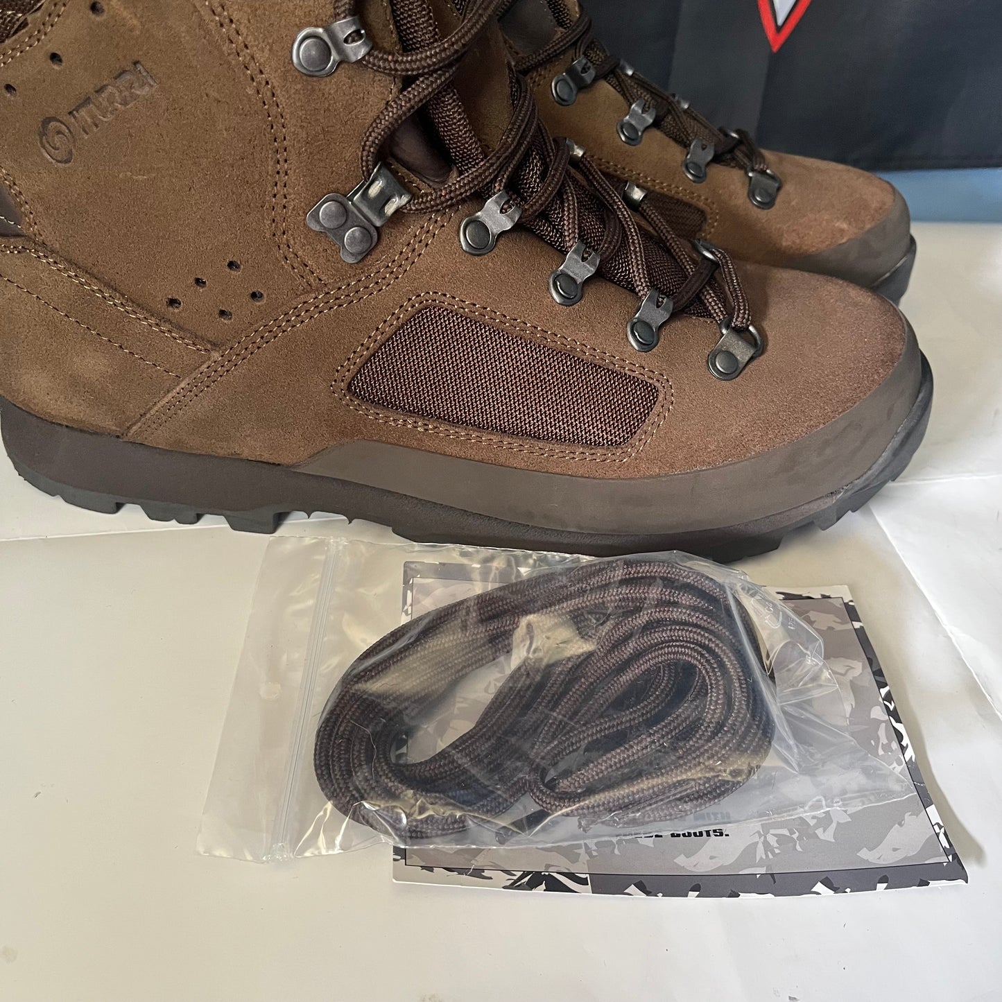 ITURRI Desert Brown Suede High Liability Boots British Army Surplus Male - UK 10M
