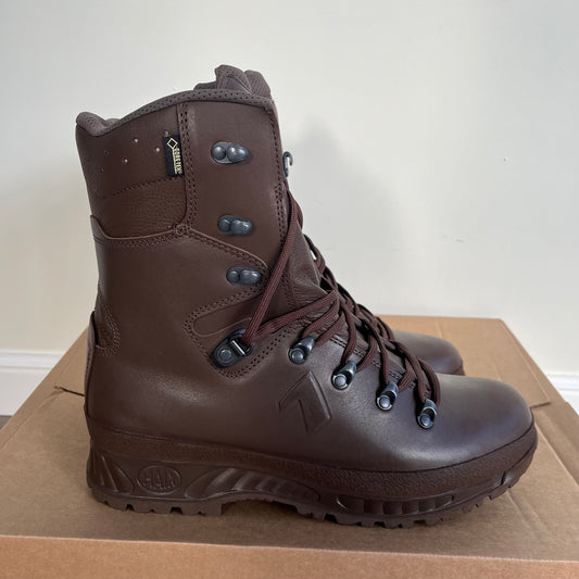 HAIX British Army Surplus Gore-Tex Brown Outdoor Boots - Supergrade - Sizes