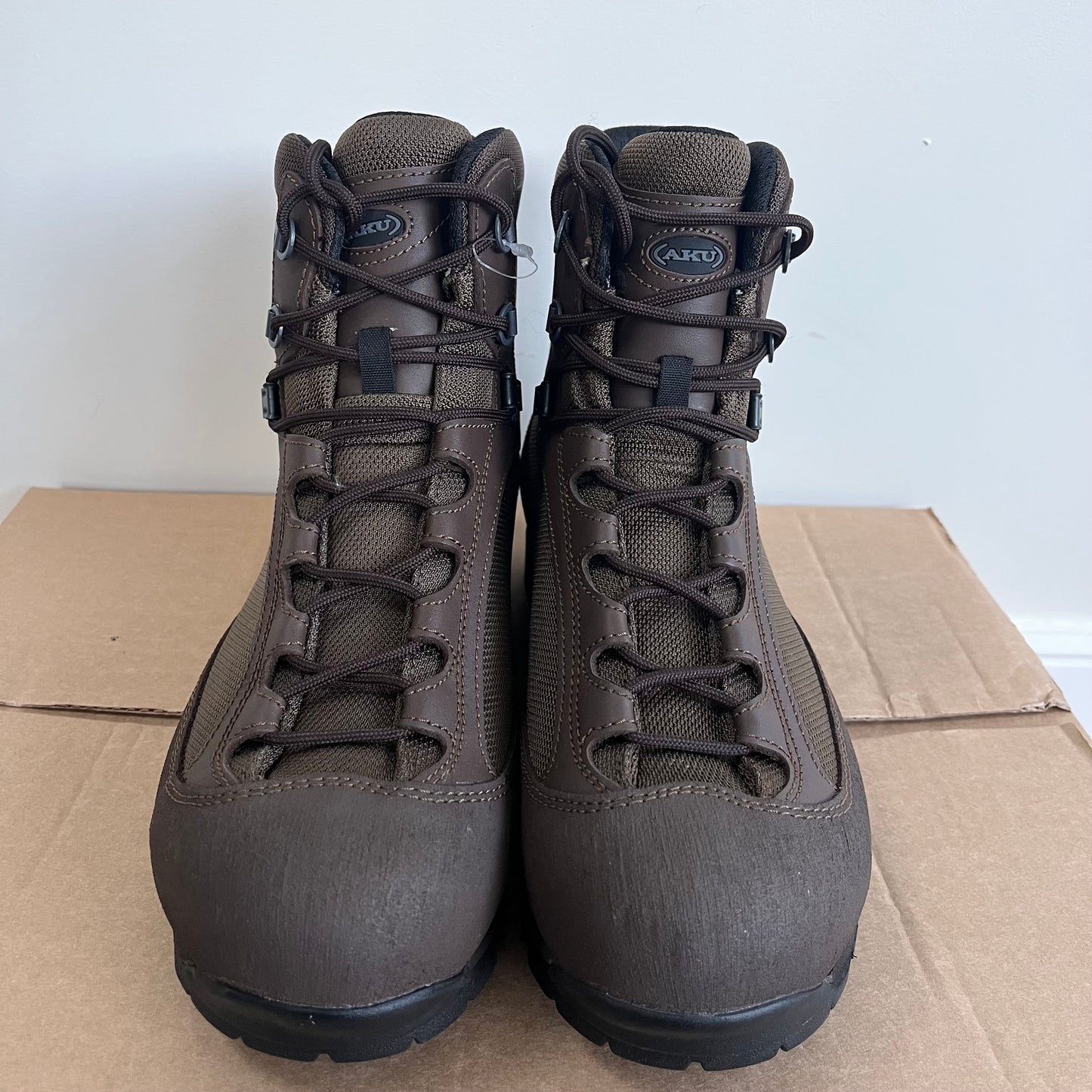 AKU British Army Surplus Combat Boots Outdoors Brown - Unissued - Sizes
